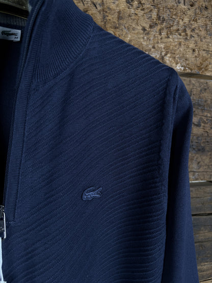 Lacoste Yarım Fermuar Triko Kazak