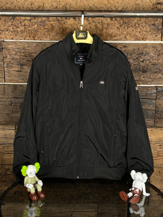 Tommy Siyah Renk Baharlık Ceket